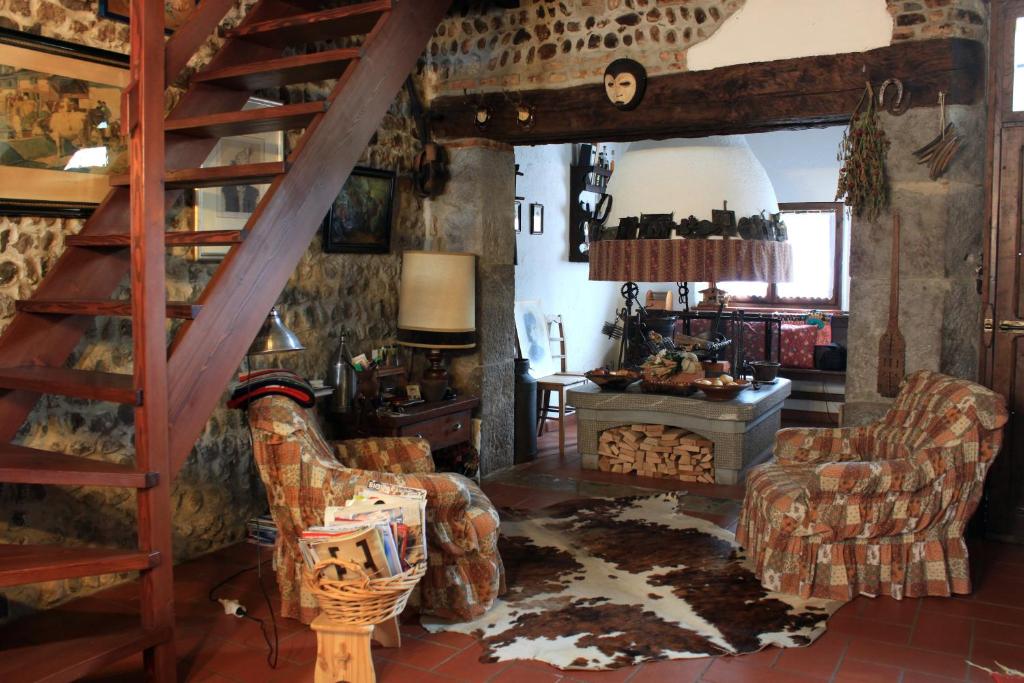 Posezení v ubytování Casa Barnaba-Manin