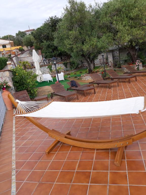 Balkón nebo terasa v ubytování B&B Incanto del Mare