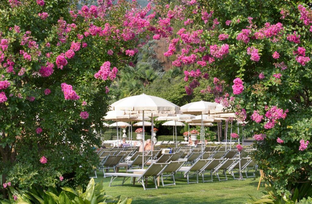 Zahrada ubytování Grand Hotel Bristol