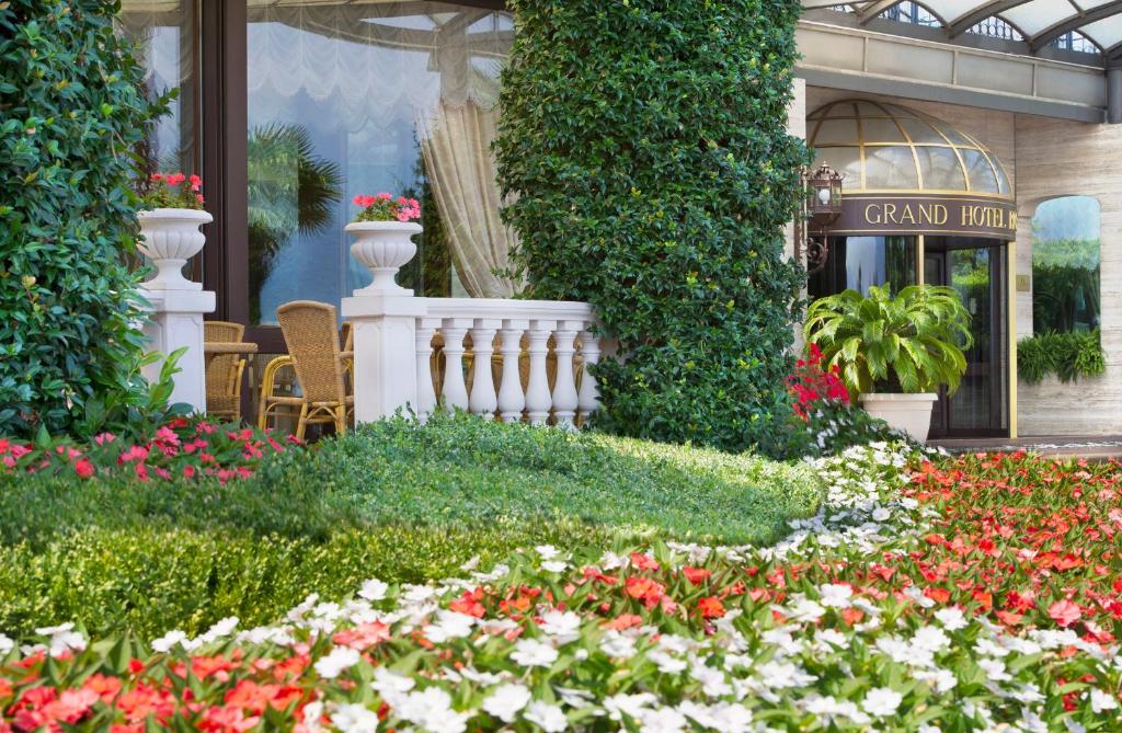 Zahrada ubytování Grand Hotel Bristol