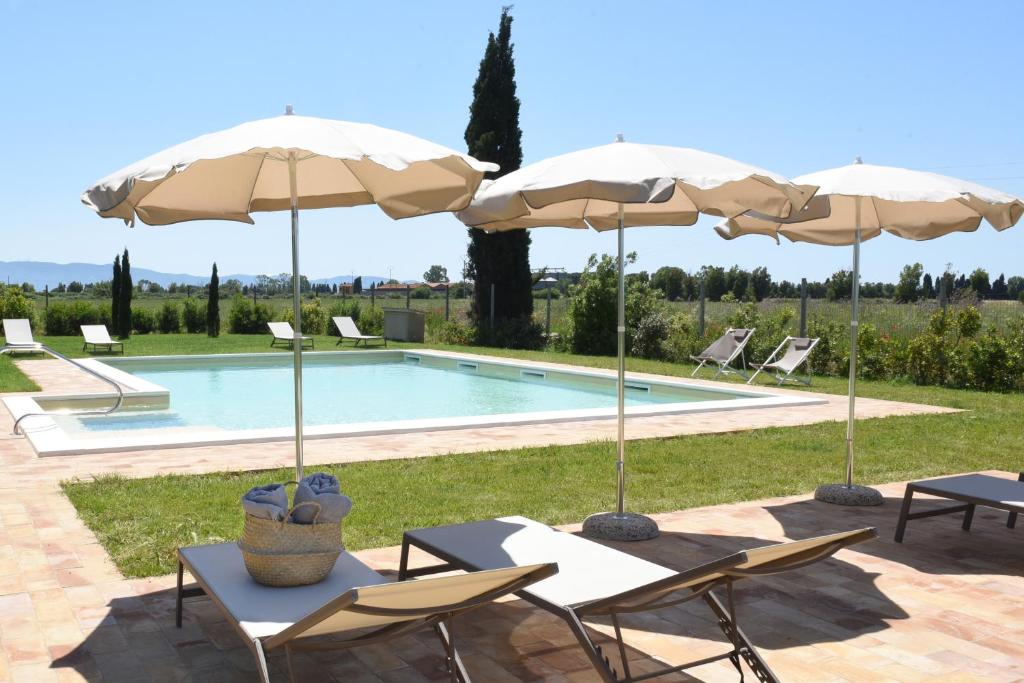 Bazén v ubytování Agriturismo Poderedodici nebo v jeho okolí