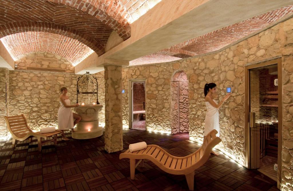Posezení v ubytování Hotel Splendid