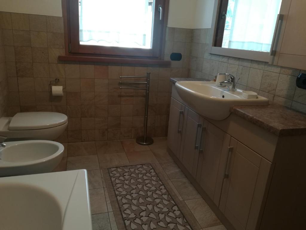 Koupelna v ubytování Casa Betty