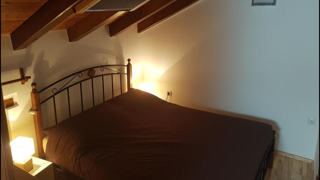 Postel nebo postele na pokoji v ubytování Stone House Istria HRIS 1