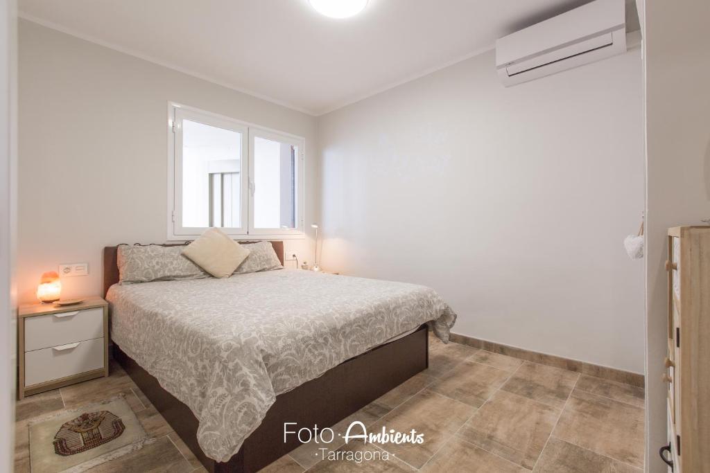 Postel nebo postele na pokoji v ubytování Apartamento Salou Vistas Mar - Piscina