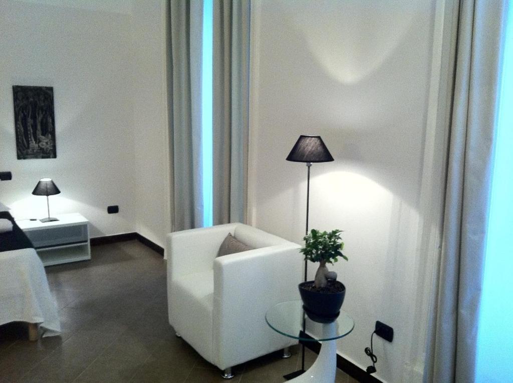 Postel nebo postele na pokoji v ubytování iBed Napoli B&B
