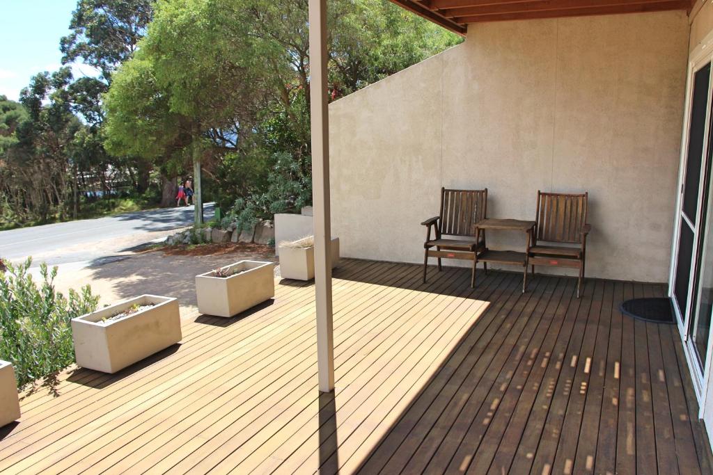 Patio nebo venkovní prostory v ubytování Quarterdeck Apartment