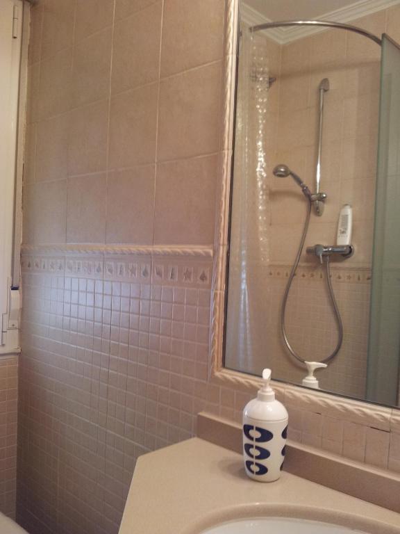 Kúpeľňa v ubytovaní Alojamientos Río Cares