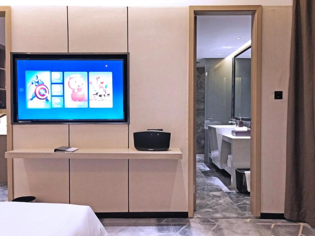 Koupelna v ubytování Paco Hotel Guangzhou Baiyun Airport Liantang Metro