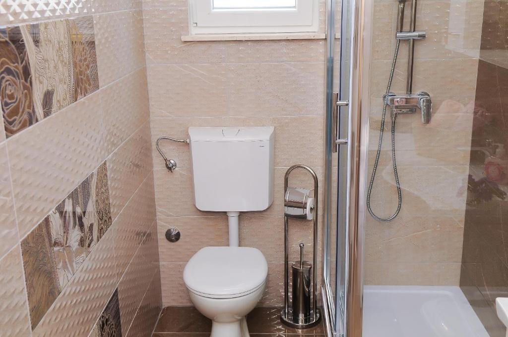 Koupelna v ubytování Apartment Petar