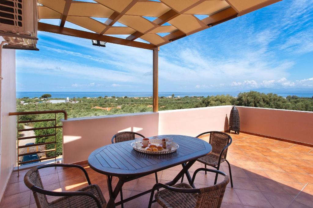 Balkón alebo terasa v ubytovaní NV Luxury Villa