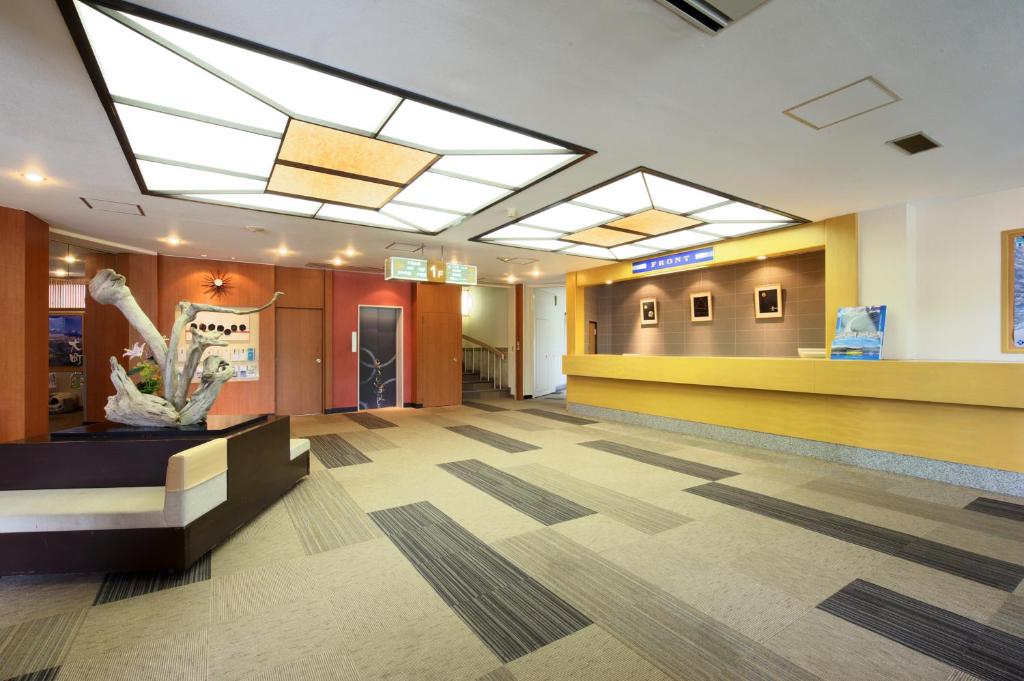 Vstupní hala nebo recepce v ubytování Kurobe Kanko Hotel