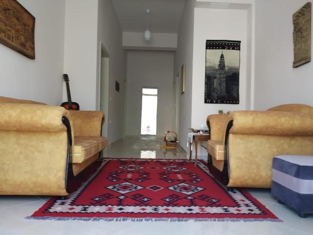 Zona d'estar a Olive B&B