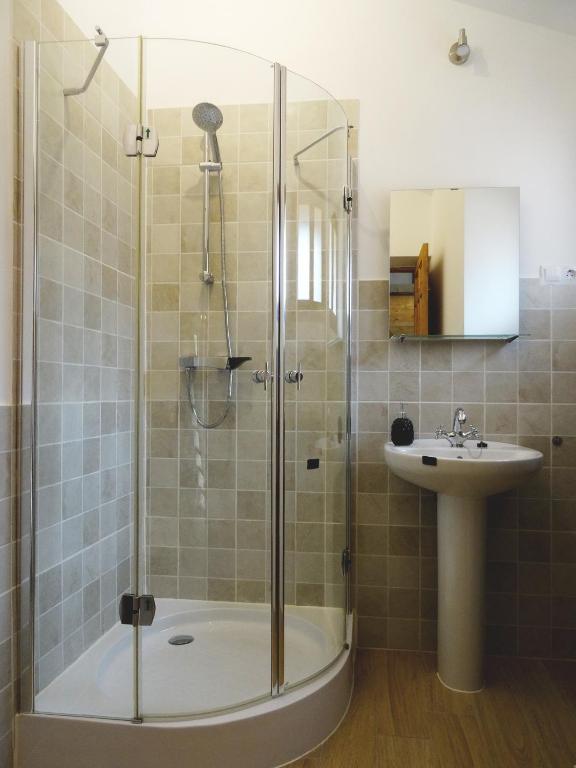 Koupelna v ubytování Mas de Pau - Boutique Apartments