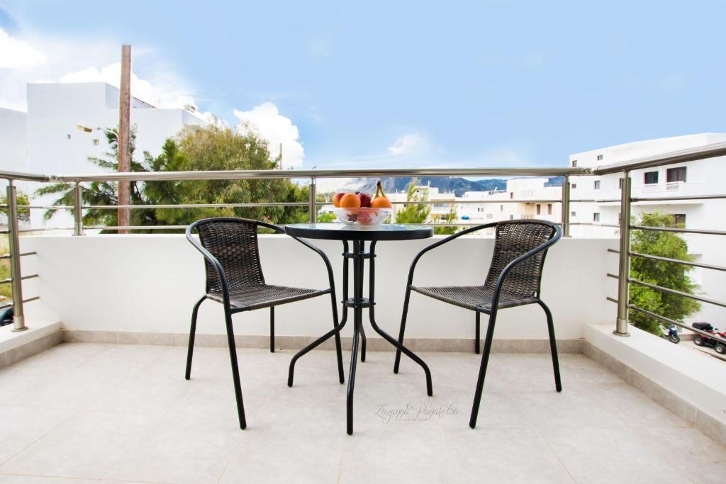 A balcony or terrace at Aesthetic Apartments