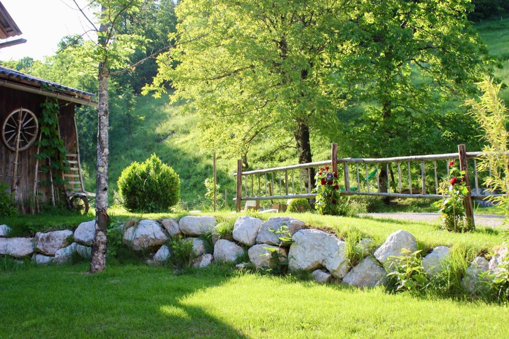 Zahrada ubytování Chalet am Sonnenhang