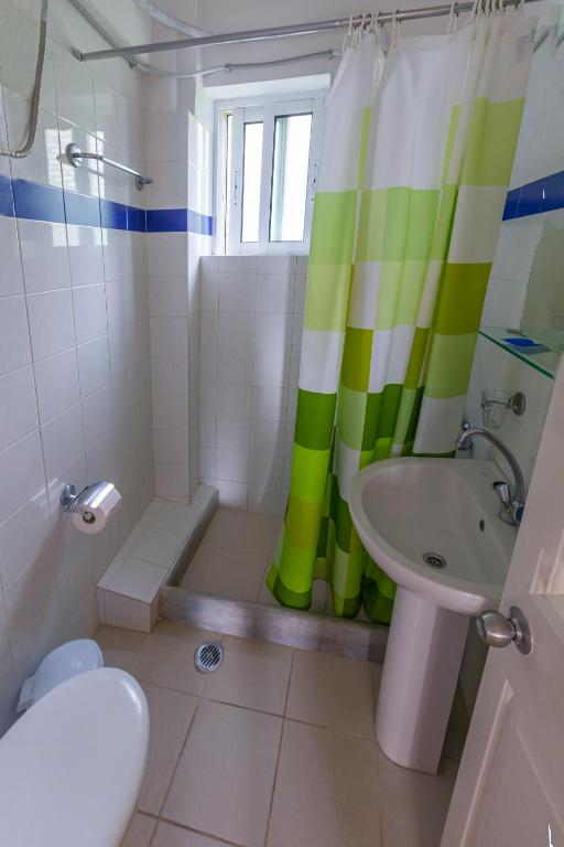 Kúpeľňa v ubytovaní Iris Apartments