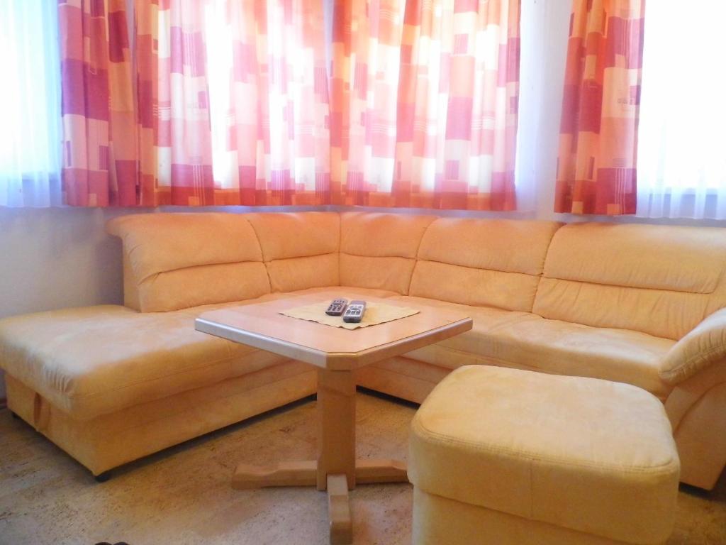 Area soggiorno di Ferienwohnung Viehhauser