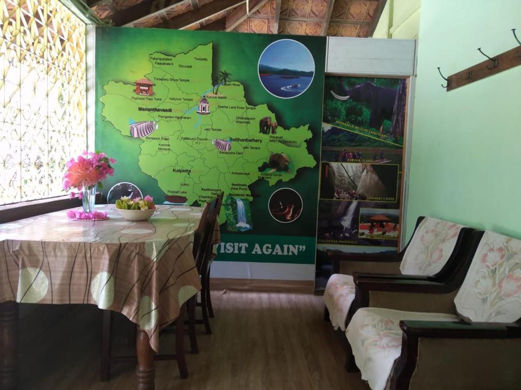 Posezení v ubytování Woodside Homestay Wayanad