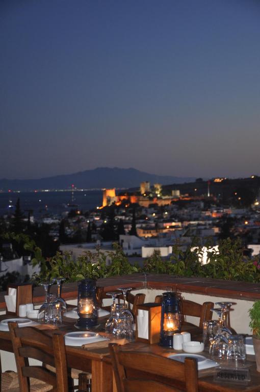 Nespecifikovaný výhled na destinaci Bodrum nebo výhled na město při pohledu z hotelu
