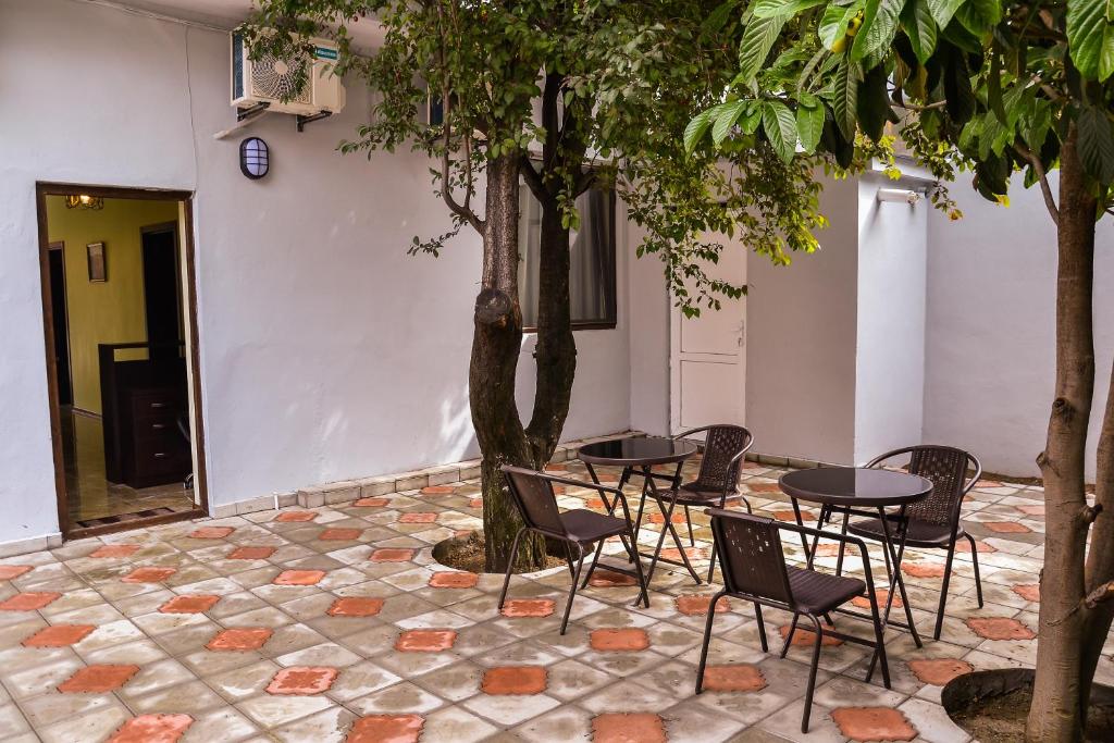 Patio nebo venkovní prostory v ubytování Hotel Garden