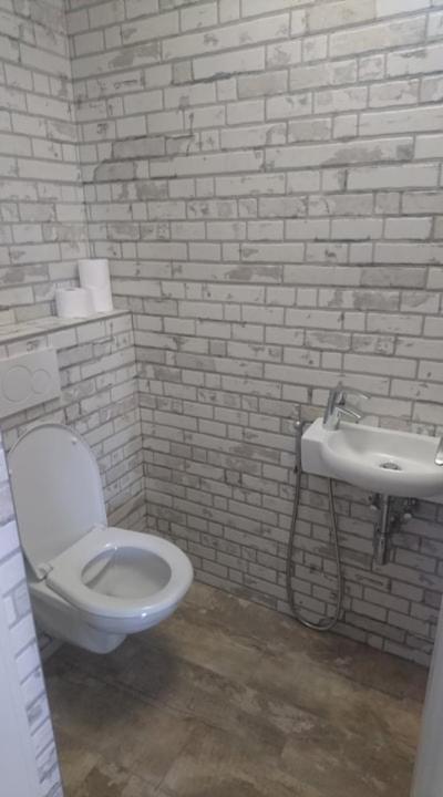 Koupelna v ubytování Business apartmán