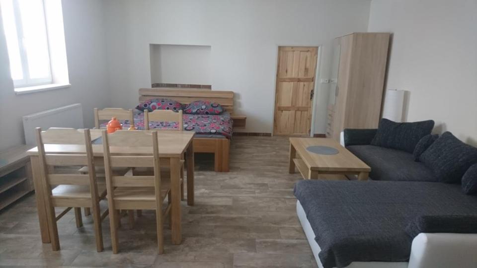 Posezení v ubytování Business apartmán