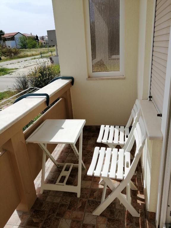 Balkón nebo terasa v ubytování Apartments Monika Nin
