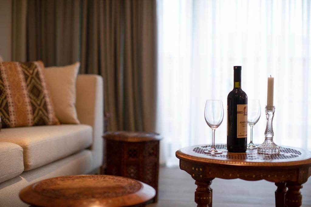 Nápoje v ubytování Hotel Passport Tbilisi