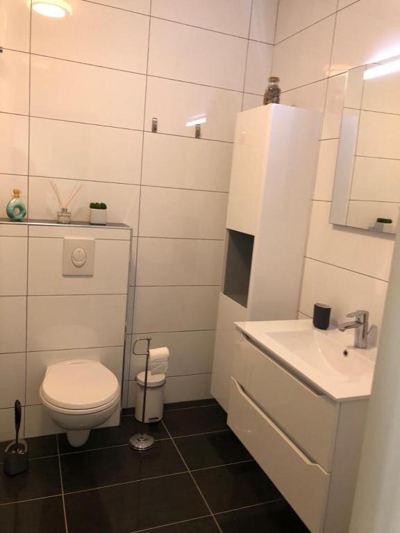 Koupelna v ubytování VisitAylinVis