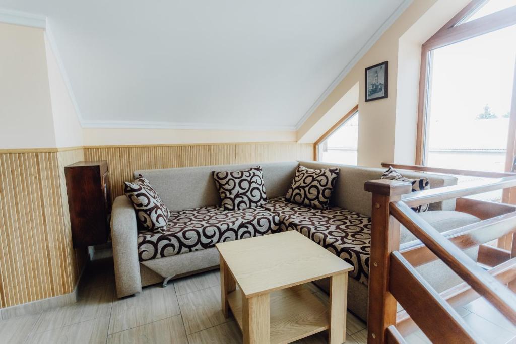 Posezení v ubytování Praktik Hotel & Restaurant