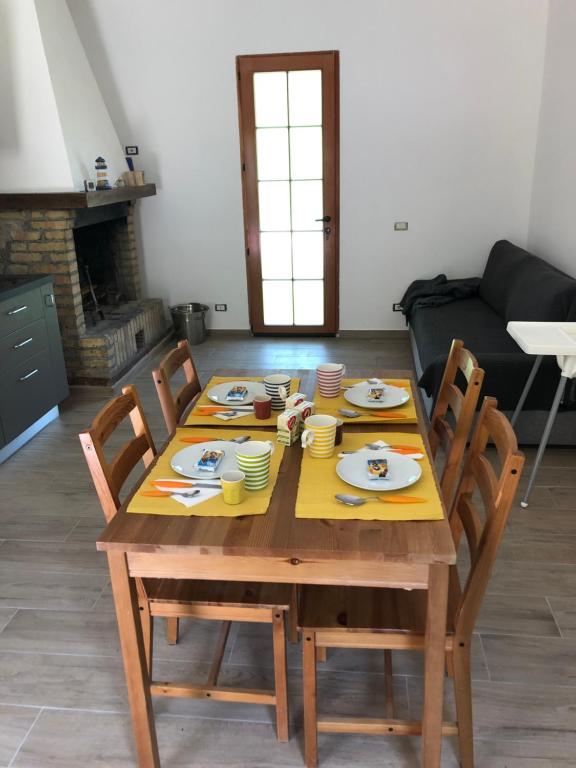 Posezení v ubytování B&B Ollyfarm