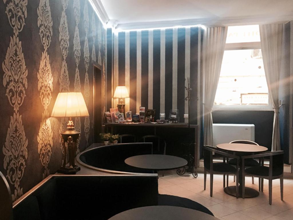 Posezení v ubytování Hotel Paris