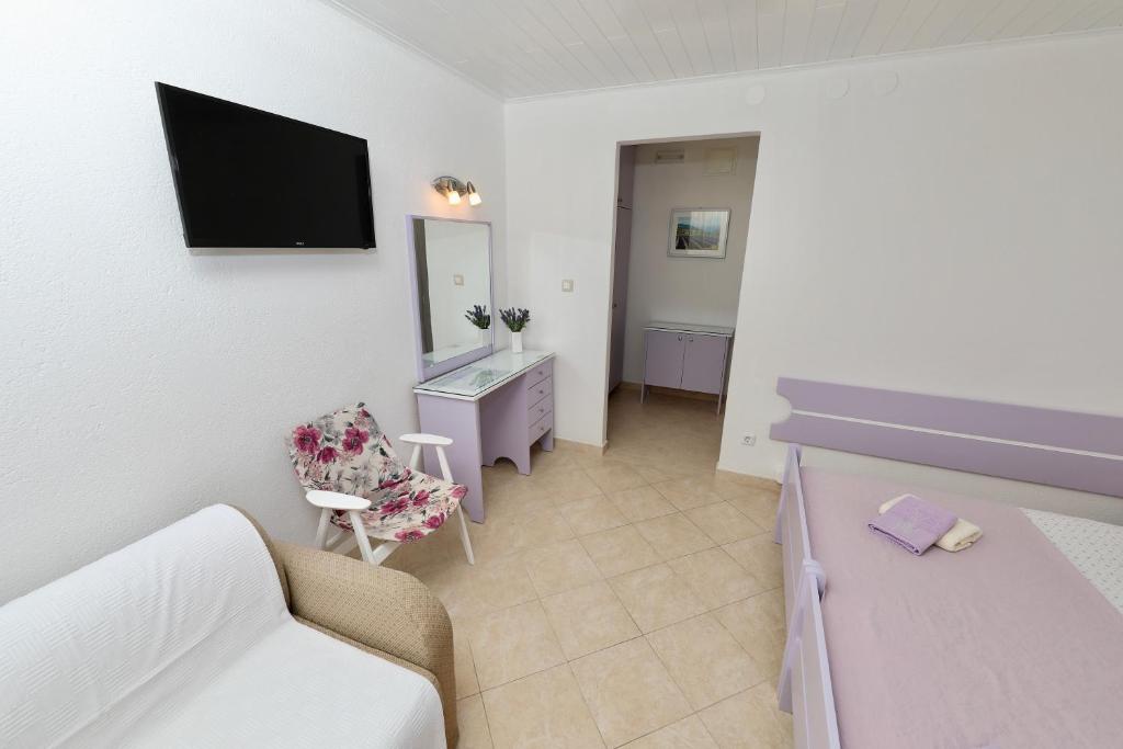 Sjónvarps- og/eða afþreyingartæki á Ribičić Guesthouse
