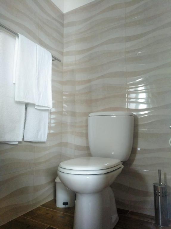 Koupelna v ubytování Casa Vaz