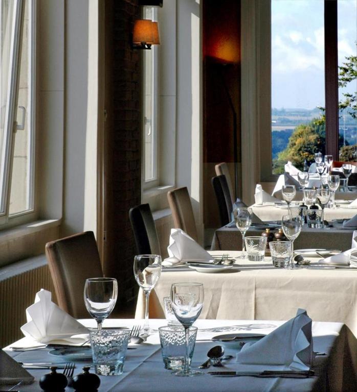 Restaurace v ubytování Le Chateau de Namur