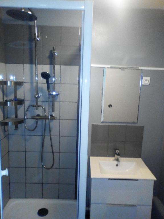 Koupelna v ubytování Appartement Résidence les Acacias