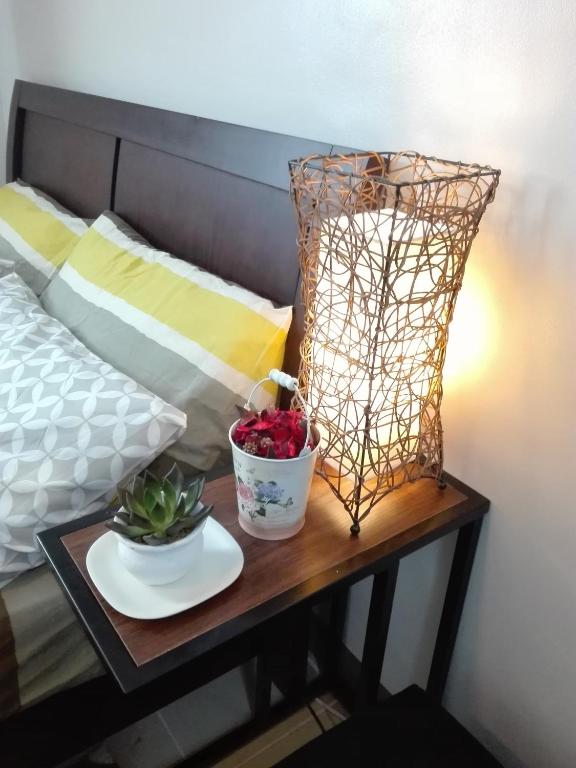 Postel nebo postele na pokoji v ubytování Mak'z Condo Place