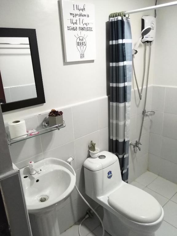 Koupelna v ubytování Mak'z Condo Place