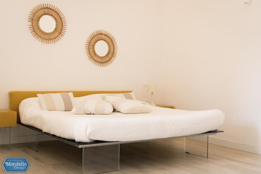 Postel nebo postele na pokoji v ubytování B&B Mondello Design