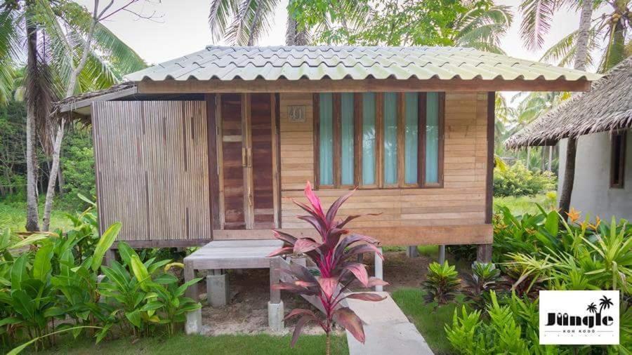 Zahrada ubytování Jungle Koh Kood Resort