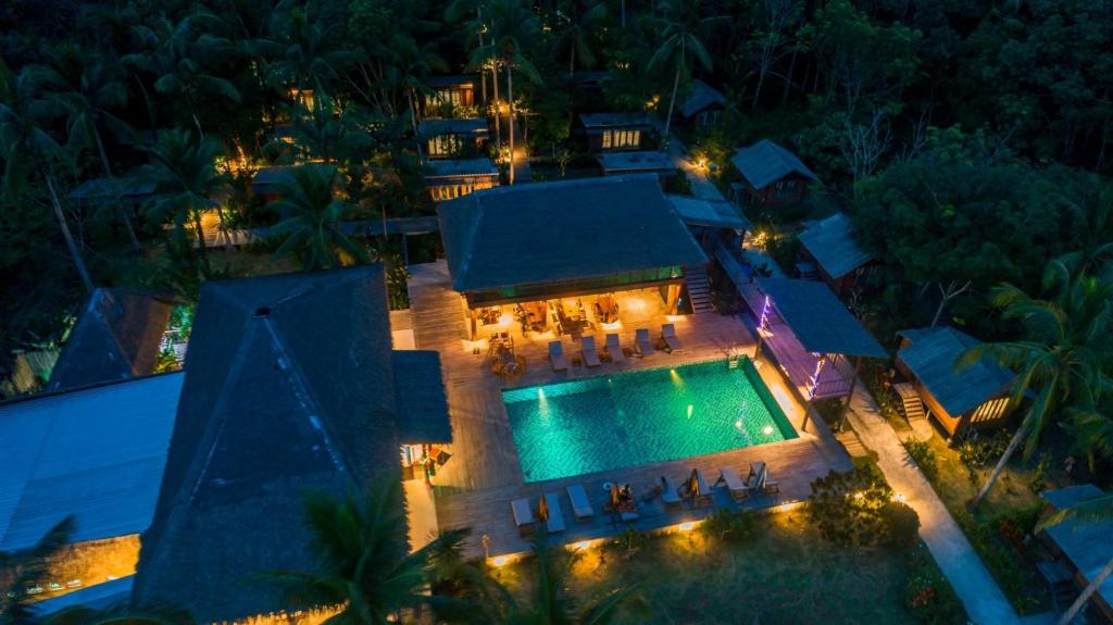 Jungle Koh Kood Resort с высоты птичьего полета