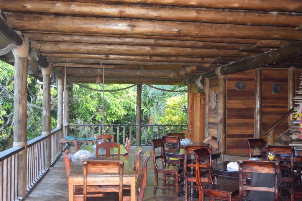 Balkón nebo terasa v ubytování Secret Villa