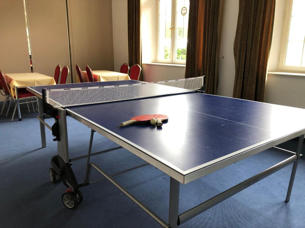 Stolní tenis v ubytování Hotel zur Post nebo okolí
