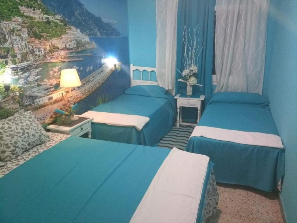 Postel nebo postele na pokoji v ubytování Can Pau Guesthouse