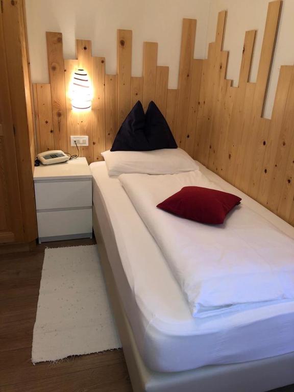 Postel nebo postele na pokoji v ubytování Chalet Madrisa