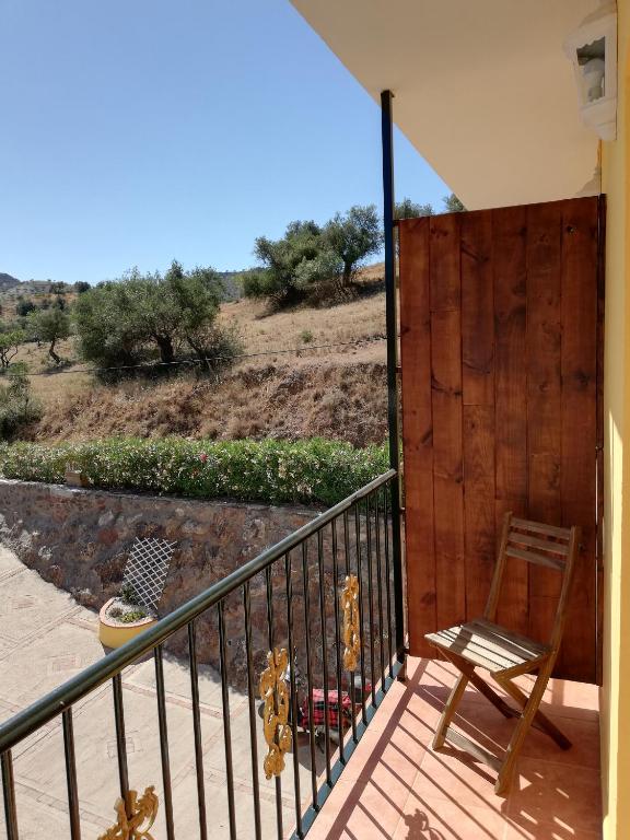 Balkón alebo terasa v ubytovaní B&B Casa El Corasueño