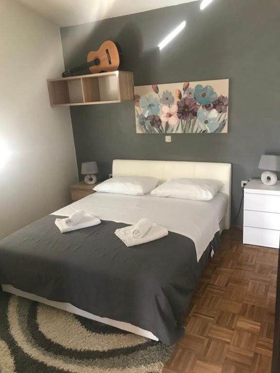 Posteľ alebo postele v izbe v ubytovaní Casa Duje