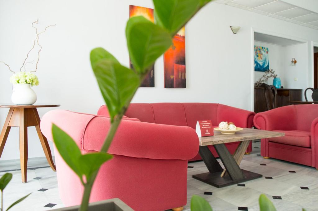 Posezení v ubytování Paradise Beach Hotel