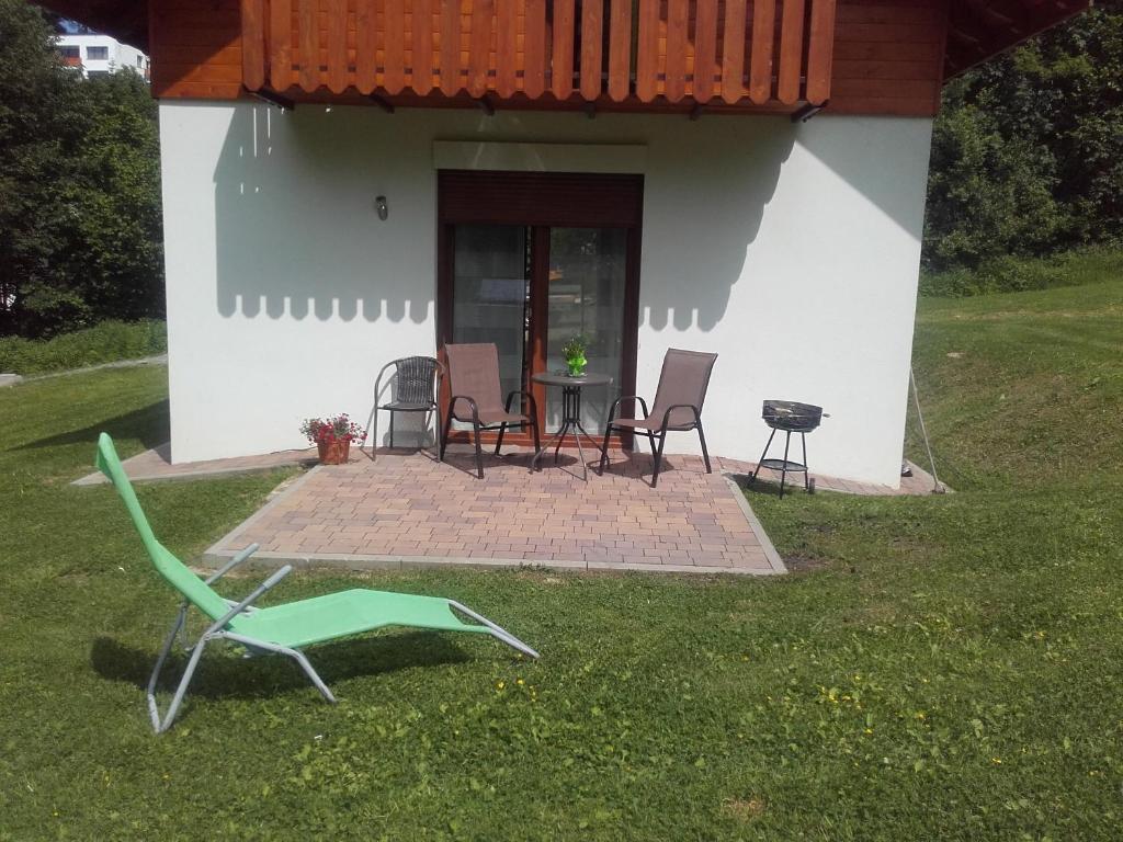 Zahrada ubytování Domki Partecznik Wisla